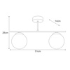 Lampa sufitowa K-5421 z serii REA