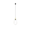 Nowodvorski Lampa wisząca szklana PEAR M 