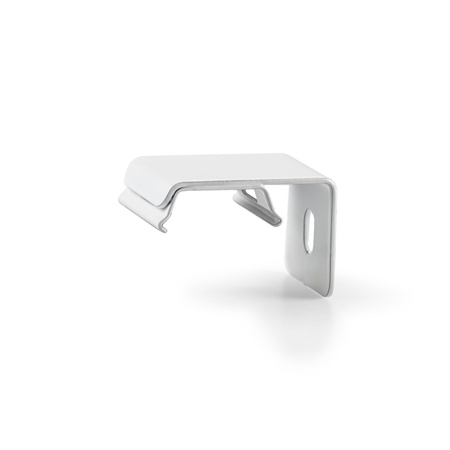 Kluś Mocownik GIP-STN-90D, biały, stal nierdzewna