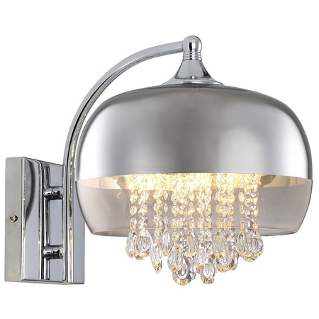 Kinkiet LUNA 1xE14 LED chrom