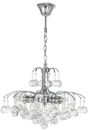 Lampa wisząca Żyrandol Monte Carlo 3xE27 CHROM 