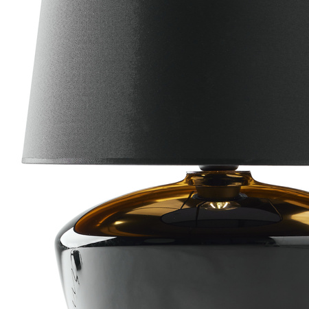 Lampka nocna FIORD Black 1xE27