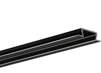 Profil MICRO-NK, anodowany, czarny, 3010 mm