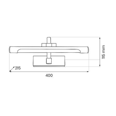 Kinkiet VINCI 12W 40cm