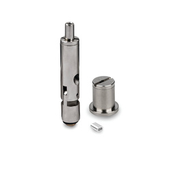 Kluś Zestaw mocowań RD-4, srebrny, mosiądz