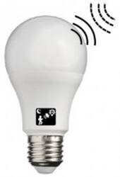 Żarówka LED E27 8W czujnik ruchu i  zmierzchu 3000K