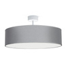 Nowodvorski Lampa sufitowa szara VIOLET 