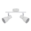 Lampa ścienna listwa 2X40W E14 biały/chrom FIDO 92-63373