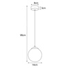 Lampa wisząca K-5410 z serii GRAND