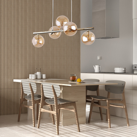 Lampa wisząca ESTERA Gold 5xG9