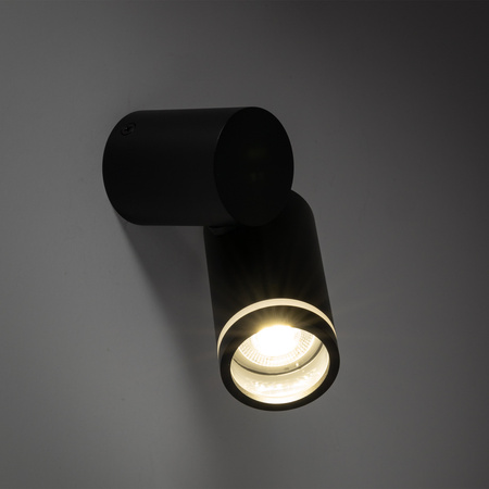Lampa sufitowa JET Black 1xGU10