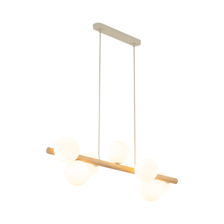 Lampa wisząca ESTERA Wood 7xG9