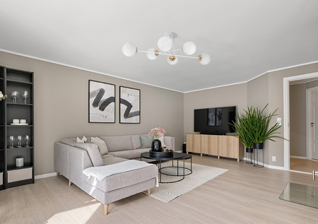 Lampa sufitowa w biało-złotym wydaniu K-5314 z serii ELMO