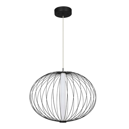 Light prestige Treviso wisząca mała czarna 3000K LP-798/1P S3 BK