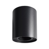 Milagro Oprawa sufitowa Tuba Bima Spot Round Black