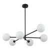 Lampa sufitowa SARIUS Black 6xG9 wysoka