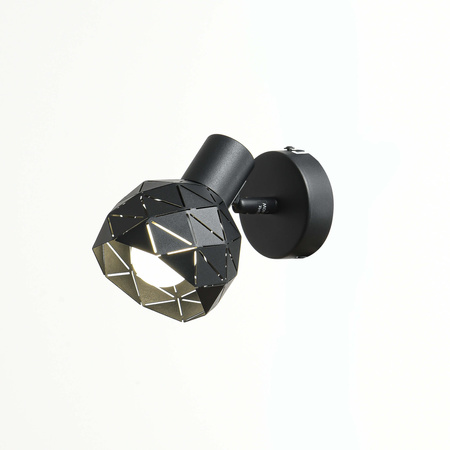 Light prestige Reus 1 spot czarny LP-8069/1WS BK