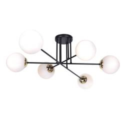 Lampa sufitowa w kształcie krzyżujących się prętów K-4915 z serii ISLA