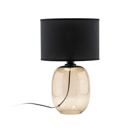 Lampka nocna MELODY TOPAZ Black 1xE27