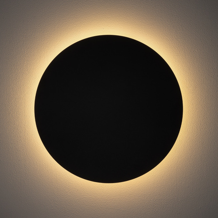 Nowodvorski Kinkiet czarny RING LED L