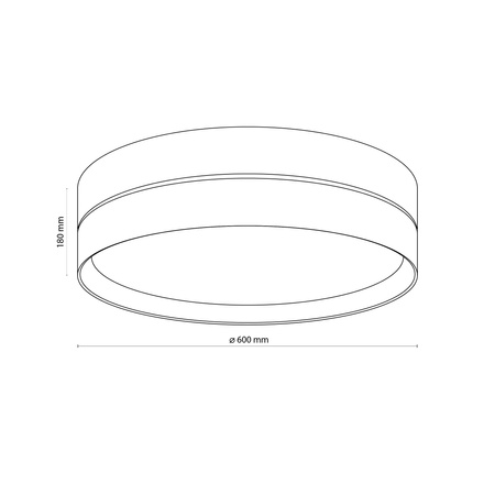 Lampa sufitowa ECO 4xE27