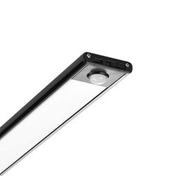 Oprawa podszafkowa V-TAC 1,5W LED Czarna Czujnik Ruchu Ładowanie USB 30cm VT-8141 3000K 110lm