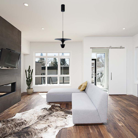 Oprawa Zwieszana V-TAC 9W LED Czarna VT-7832 3000K 1000lm