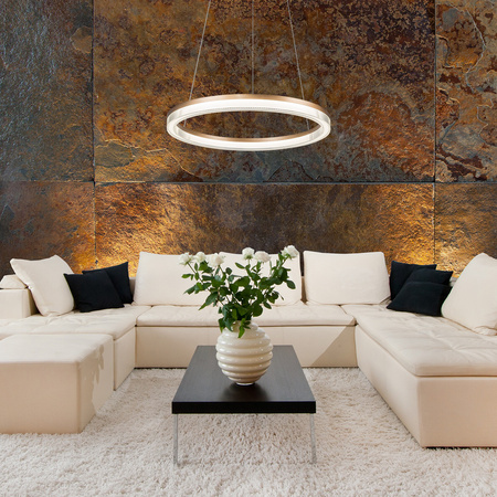 Light prestige Midway Cristal wisząca mała złota Triangle LP-033/1P S GD Cristal Triangle