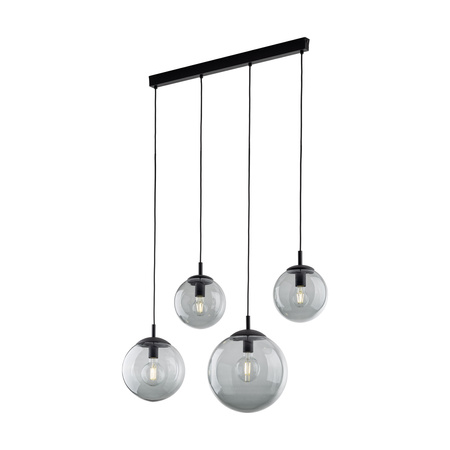 Lampa wisząca ESME Graphite 4xE27 listwa