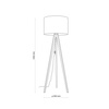 Lampa podłogowa GRAND Sosna 1xE27