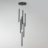  Lampa wisząca Lungo 7xG9 czarna