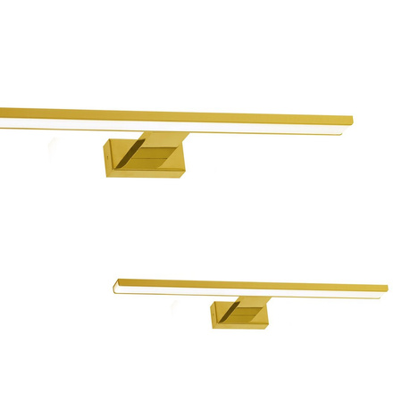 Kinkiet SHINE GOLD 15W LED złoty 80cm