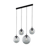 Lampa wisząca ESME Graphite 4xE27 listwa