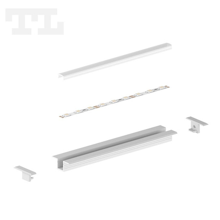 LED P6-4 Profil 1000 mm biały lakierowany (nr kat 866410)