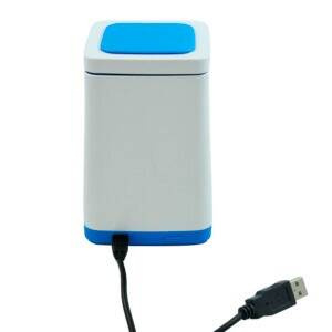 Lampa biurkowa Led HELSINKI Niebieska, USB