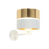 Kinkiet HILTON White/Gold 1xE27