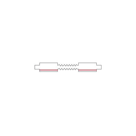 Nowodvorski Złączka czarna CTLS POWER STRAIGHT CONNECTOR 