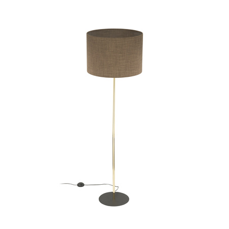 Lampa podłogowa UMBERTO Brown/Gold 1xE27