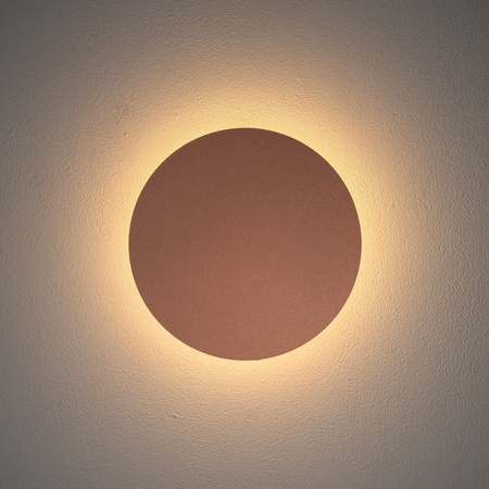 Nowodvorski Kinkiet RING LED S 7W 3000K satynowa miedź 10316