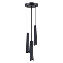 Lampa wisząca LED 18W 120CM 6500K czarna PRYSM