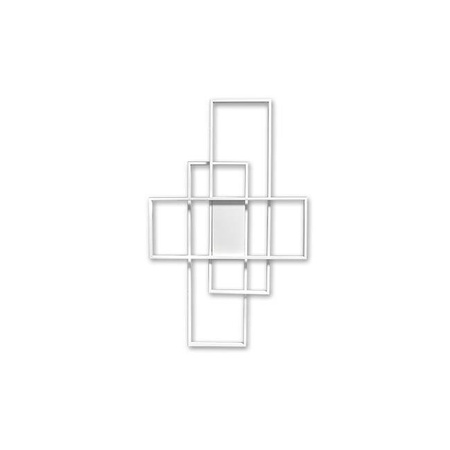 Plafon lampa LED Galaxis Pegaz 130W 105x50x8 cm biały + pilot