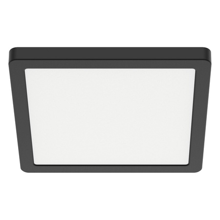 Plafon Evora Czarny Square 24W 3CCT