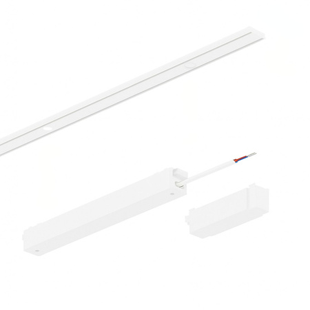 Slim Magnetic Track Biały Zasilacz 100W 48V