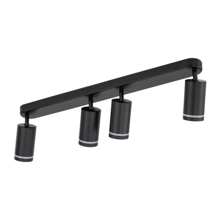 Lampa sufitowa JET Black 4xGU10