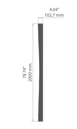Oprawa MI-WAVE-04, zwieszana, 44W, 4000K, bez zasilacza, 24VDC, IP20, srebrny anoda