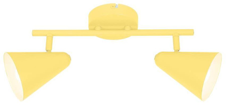 Lampa ścienna Candellux Amor listwa żółta 92-68804 E14