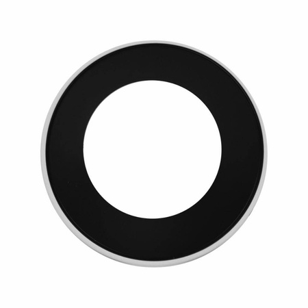 Oprawa OZZO BIRK-111-BL/WH okrągła czarno/biała