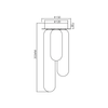Lampa sufitowa PAX GOLD 3xG9