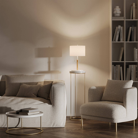 Light prestige Fogo stołowa biała LP-0304/2T WH