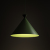 LAMPA WISZĄCA MATTEO PEAPOD GREEN 1XE27  XL